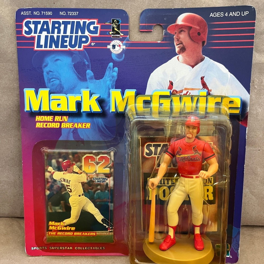 Starting Lineup Mark McGwire 1999 Special Edition Home Run Record Breaker 72337